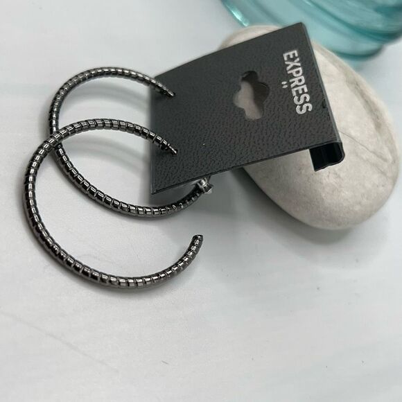 Express Hoop Earrings $16ea / 3 for $25 - Picture 5 of 6